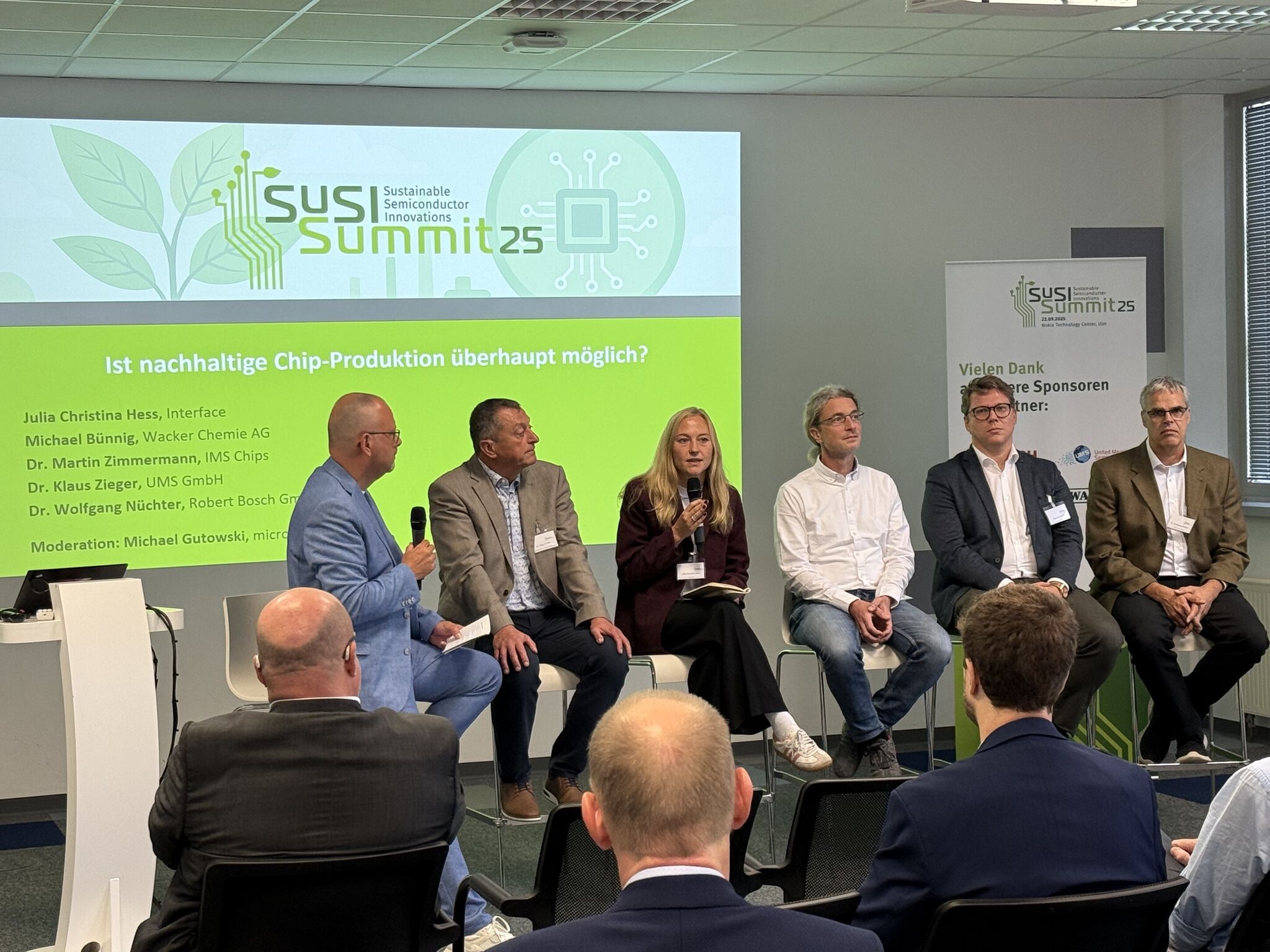 IMS CHIPS at SuSi Summit – Practical Contributions to More Sustainable Cleanroom Operations