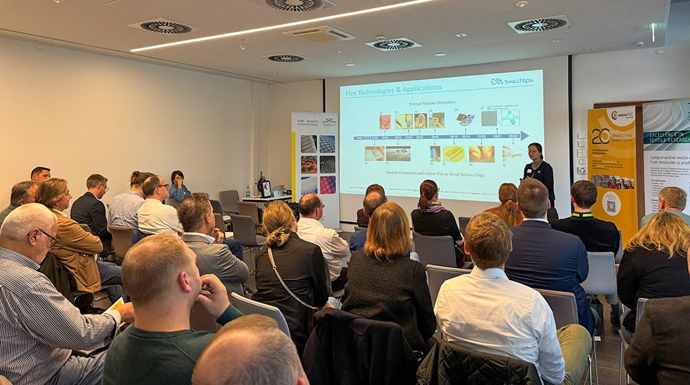 IMS CHIPS at “Smart Textiles & Microsystems” 2025 in Stuttgart